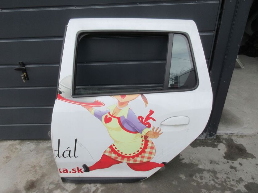 LOGAN II MCV 2016R. DRZWI LEWY TYŁ