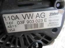 SKODA ROOMSTER LIFT 1.2 TSI ALTERNATOR 03F903023E