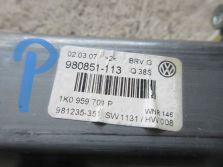 PASSAT B6 SILNICAEK SZYBY LEWY PRZÓD 1K0959701P