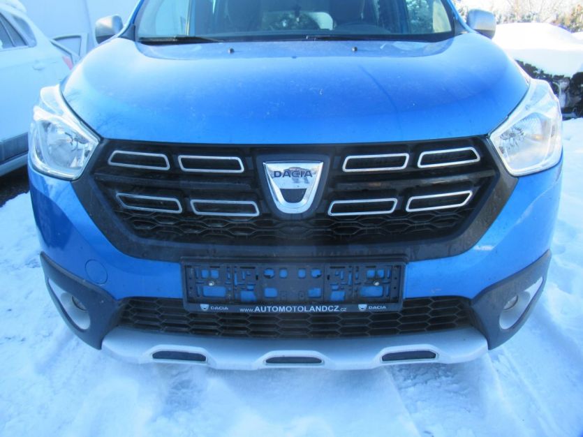DACIA LODGY LIFT 18 R DOKKER STEPEAY 1.5 DCI ZDERZAK PRZÓD KOMPLETNY PRZÓD