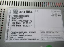 OPEL ZAFIRA C LIFT 2017 R. RADIO PLUS KOD 555343750 39141064