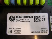 JEEP RENEGADE LIFT 2.0 M-JET MODUŁ SKRZYNKA 00521404920