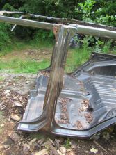 JEEP WRANGLER JL SAHARA 4D 2.2 D 2018+ SŁUPEK LEWY