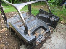 JEEP WRANGLER JL SAHARA 4D 2.2 D 2018+ BŁOTNIK PAS TYŁ CAŁY TYŁ