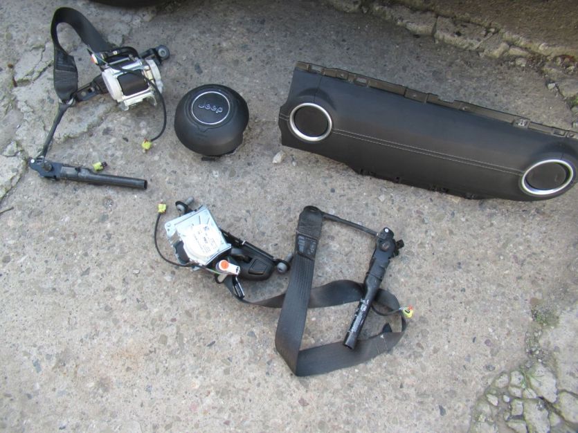 JEEP WRANGLER JL SAHARA 4D 2018 R. PODUSZKI AIR BAG PASY EUROOA