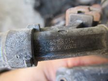 DACIA LODGY DOKKER 1.6 8V WTRYSKIWACZ WTRYSK PALIWA 0280158034