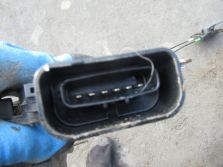 toyota rav4 II II 2.0 D. ZAMEK LEWY PRZÓD 6PIN 5D 2002 R.