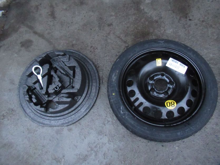 OPEL MERIVA B LIFT 1.4 T KOLO DOJAZDOWE ZAPAS DOJAZDÓWKA R16 2160132