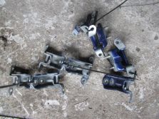 NISSAN JUKE I LIFT 2015 R. ZAWIASY DRZWI PRAWY TYŁ RBN