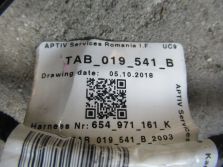 SKODA SCALA WIĄZKA DRZWI LEWY TYŁ TAB019541B