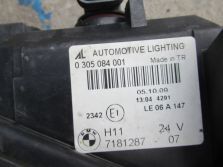 BMW E81 E87 5D 2.0 D HALOGEN LEWY