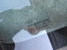 DACIA LODGY SZYBA PRAWY TYŁ 2017 PRAWA