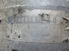 SUZUKI LIANA LIFT 04- 1.6 78KW ALTERNATOR