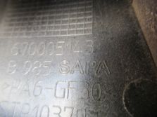 MASERATI GHIBLI POKRYWA OSŁONA SILNIKA GHIBLI M157 670005143