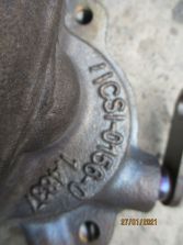 FIAT DOBLO 15 R. 1.4 T-JET KOLEKTOR TURBINA VL39 WYDECHOWY