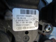 DACIA DUSTER I LIFT DOKKER 2016 R. 1.6 SCE ALTERNATOR 231001568R