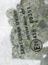 DACIA DUSTER I LIFT 2016 R. SZYBA LEWY TYŁ LEWA