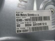 KIA CEED I SW KOMBI MECHANIZM SZYBY PRAWY PRZÓD