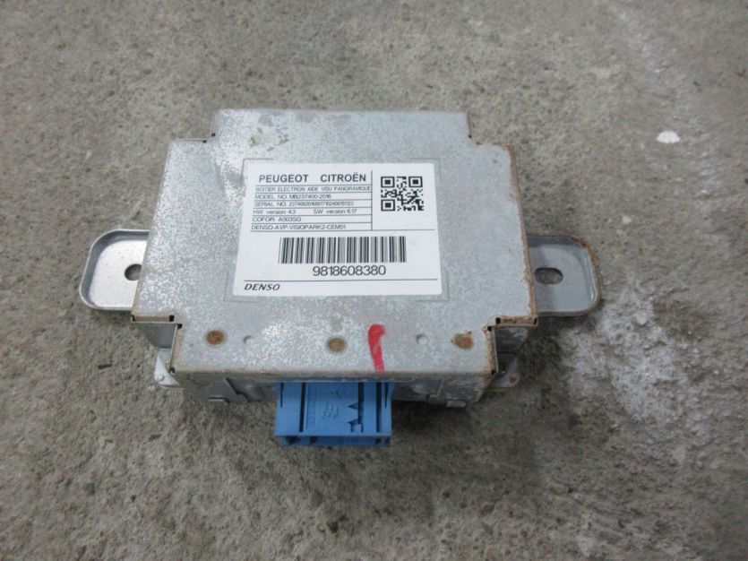 PEUGEOT 5008 II 2018 R. MODUŁ EUC STEROWNIK 9818608380
