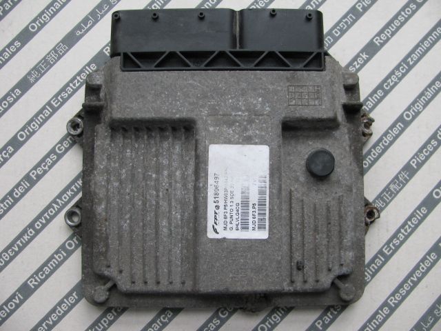 KOMPUTER STEROWNIK SILNIKA FIAT GRANDE PUNTO 1.3 MJD6F3.P5 51806497 CZYSTY