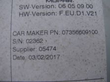 RADIO CD FIAT TIPO II 16-.. ORYGINAŁ CONTINENTAL 07356609100 735660910