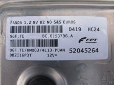 KOMPUTER STEROWNIK SILNIKA FIAT PANDA III 1.2 9GF.TE 52045264 WYLOGOWANY