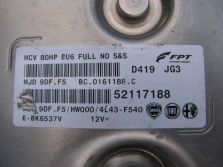 KOMPUTER STEROWNIK SILNIKA FIAT FIORINO 1.3 MJD 9DF.F5 52117188