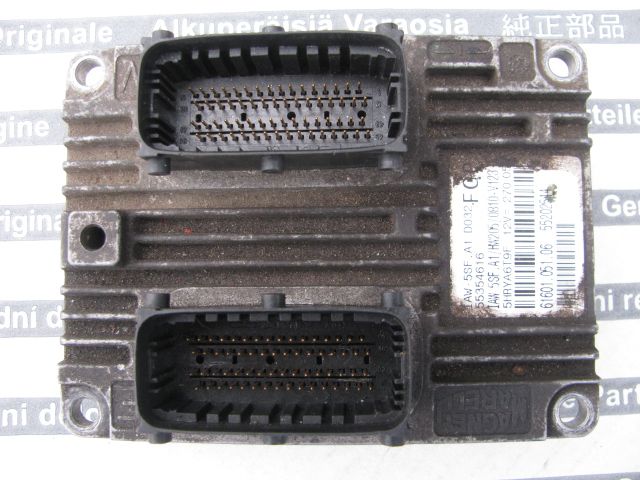 KOMPUTER STEROWNIK SILNIKA FIAT STILO 1.6 IAW5SF.A1 55202544 55354616 CZYSTY