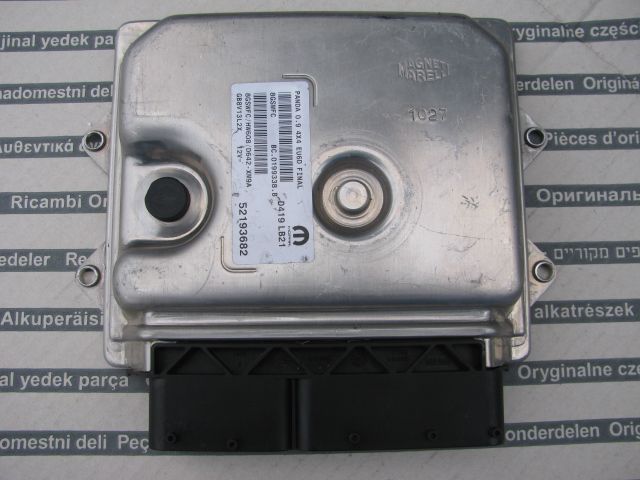 KOMPUTER STEROWNIK SILNIKA FIAT PANDA III 4X4 0.9 EU6 8GSWFC 52193682