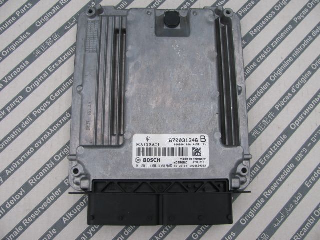 KOMPUTER STEROWNIK SILNIKA MASERATI LEVANTE SQ4 3.0 670031346 0261S09896