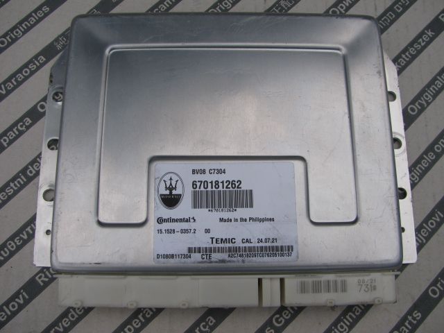 STEROWNIK MODUŁ ZAWIESZENIA MASERATI LEVANTE 2021 670181262