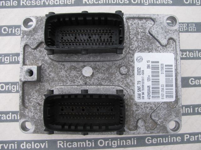 KOMPUTER STEROWNIK SILNIKA FIAT STILO 1.6 IAW5NF.T9 51759028 2015R CZYSTY