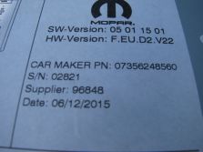 RADIO CD FIAT 500 LIFT 3D ORYGINAŁ CONTINENTAL 07356248560 735624856