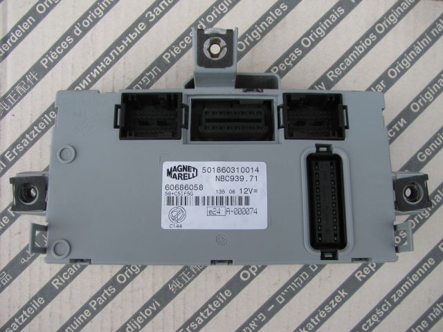 BODY KOMPUTER MODUŁ BSI ALFA 159 60686058 501860310014
