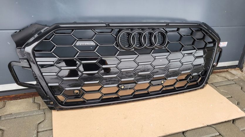Atrapa chłodnicy GRILL Audi A5 F5 8W6 QUATTRO Lift 19- Kamera Shadow NOWA!!