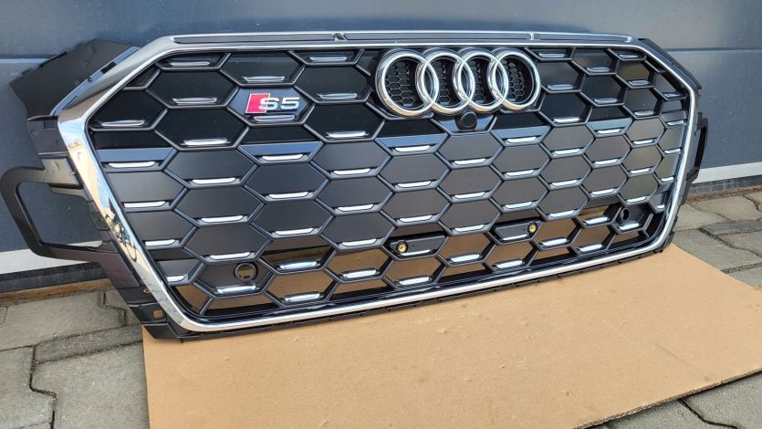 Atrapa chłodnicy GRILL Audi S5 A5 F5 8W6 LIFT 19- 8W6853651BN ORYGINAŁ NOWA