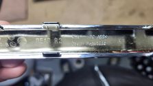 Chrom TYŁ Skoda Octavia 5E3 III Lift OE 5E3867460 5E3867460B