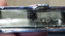 Chrom TYŁ Skoda Octavia 5E3 III Lift OE 5E3867460 5E3867460B