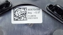 Emblemat Znaczek Logo w Grill Hyundai i30 III pod RADAR ACC OE 86367G4000