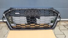 Atrapa chłodnicy GRILL Audi A4 B9 8W0 BLACK PDC QUATTRO 8W0853651EB DT NOWA