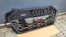 Atrapa chłodnicy GRILL Audi A4 B9 8W0 BLACK PDC QUATTRO 8W0853651EB DT NOWA