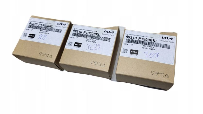Czujnik parkowania PDC Hyundai KIA OE 99310-P1300BKL Czarne do plastik NOWE