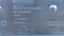 Atrapa chłodnicy GRILL Audi S3 8V LIFT 16-20 RADAR OE 8V3853651AE NOWY !!!