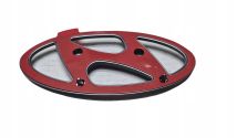 Znaczek Logo Emblemat Hyundai OE 86320-S0500 14,5cm x 7cm CZARNY ORYG NOWY!