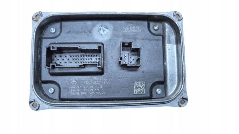 Przetwornica Moduł Lampy LED Mercedes W223 W214 W206 OE A2239005320 NOWA !!