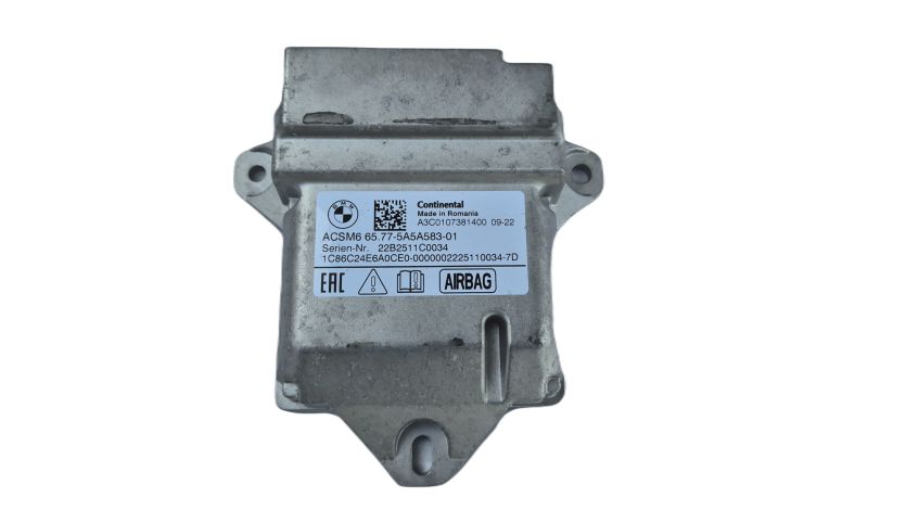 Sterownik Poduszek AIRBAG AIR BAG ACSM6 BMW G60 G70 G05 G06 G07 OE 5A5A583