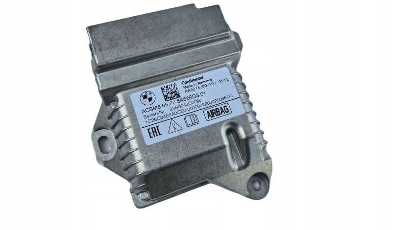 Sterownik Poduszek AIRBAG AIR BAG ACSM6 BMW G60 G70 G05 G06 G07 OE 5A52BD3