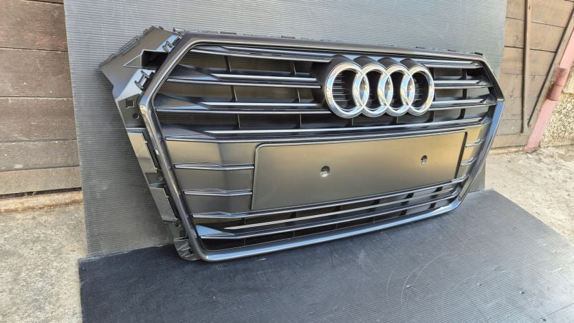 Atrapa chłodnicy GRILL Audi A4 B9 8W0 8W 15-19 BLACK OE 8W0853651AB NOWA !!