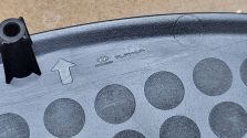 Emblemat Znaczek Logo w Grill Hyundai i30 III pod RADAR ACC OE 86367G4902