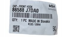Zaślepka haka zderzaka przedniego PRZÓD Kia Ceed III XCeed OE 86588-J7DA0